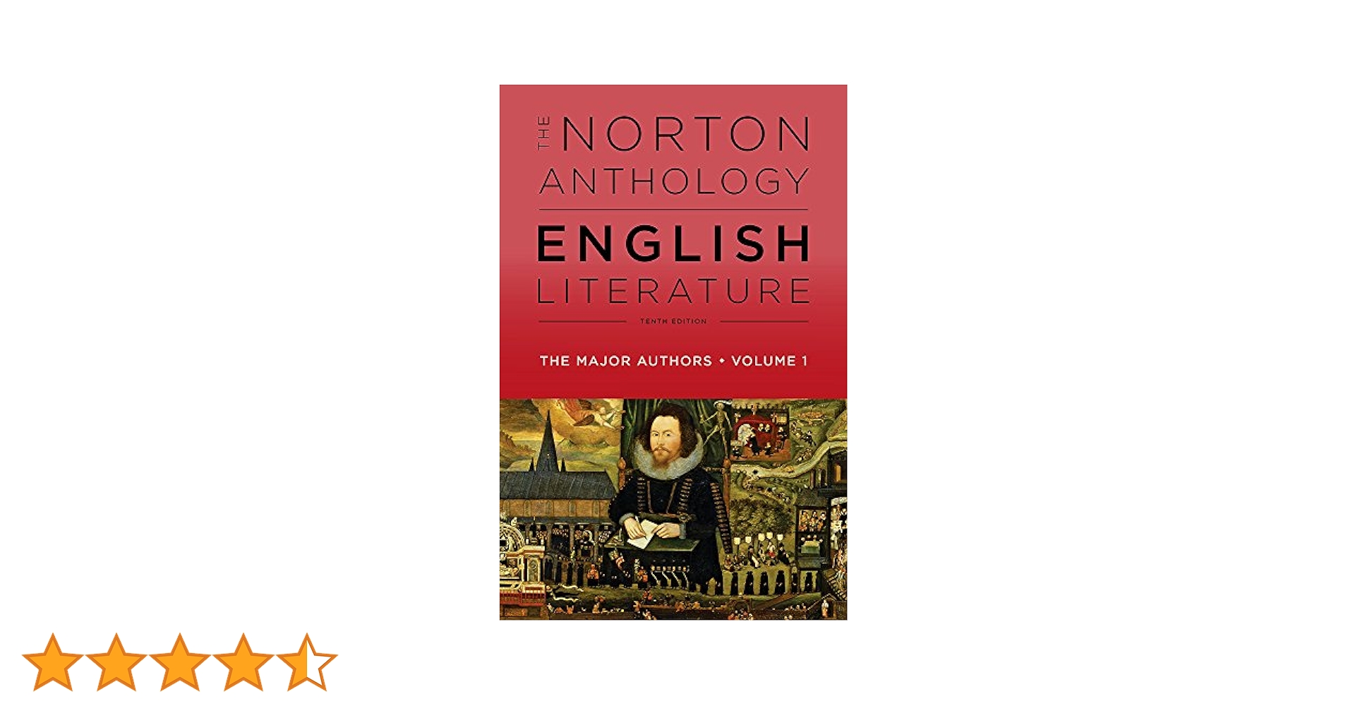 The Norton Anthology of English Literature, Major Authors